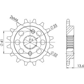 PIGNONE P520 - Z15 (DIS.20517)