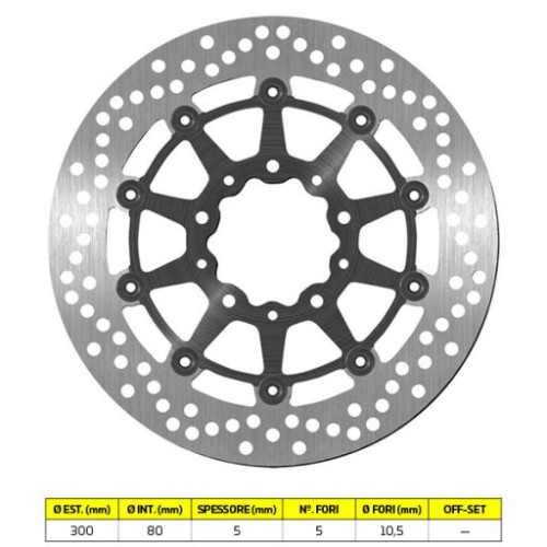 DISCO FRENO SBS 5021