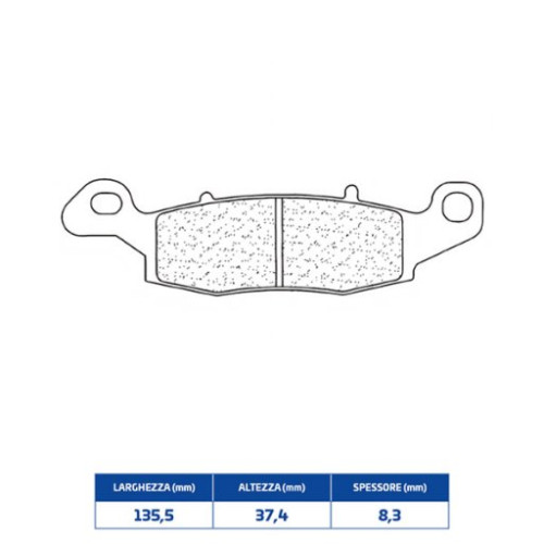 SET PASTIGLIE FRENO CL BRAKES 2384XBK5