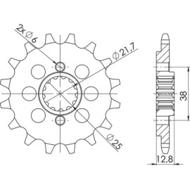PIGNONE P520 - Z15 (DIS.24505)