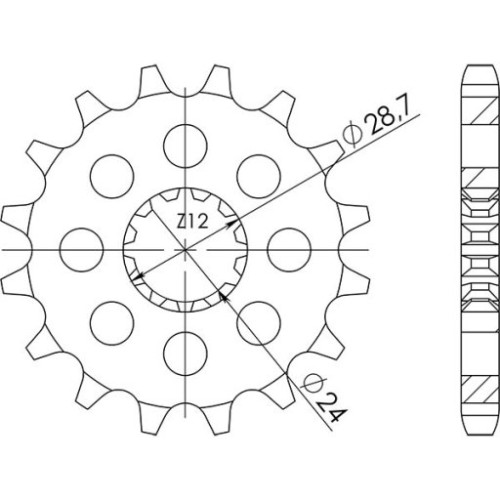 PIGNONE P530 - Z16 (DIS.24601)