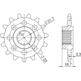 PIGNONE P520 - Z15 (DIS.24605)
