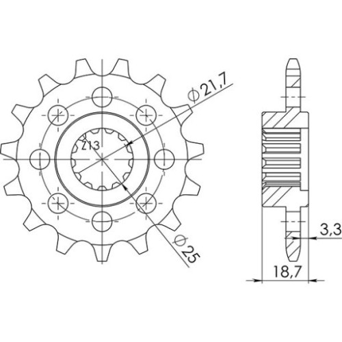 PIGNONE P520 - Z15 (DIS.24605)