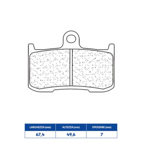 SET PASTIGLIE FRENO CL BRAKES 1083XBK5