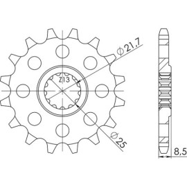 PIGNONE P525 - Z15 (DIS.24603)