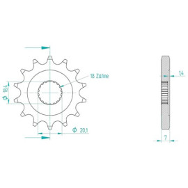 PIGNONE P428 - Z13 (DIS.00047)