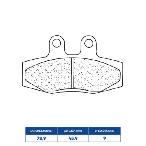SET PASTIGLIE FRENO CL BRAKES 2399S4
