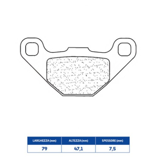 SET PASTIGLIE FRENO CL BRAKES 3024SC