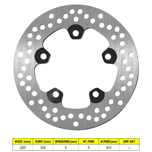 DISCO FRENO SBS 5058