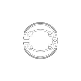 COPPIA CEPPI FRENO MOZZO KYMCO Ø 130 x 25mm