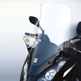PARABREZZA ALTA PROTEZIONE KYMCO DOWNTOWN 125 09/17-200 16/19-300 09/> CON SERIGRAFIA ANTI REFRAZIONE SOLARE