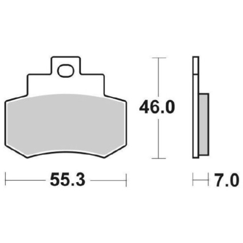 SET PASTIGLIE FRENO SBS 172CT