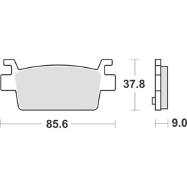 SET PASTIGLIE FRENO SBS 238HF