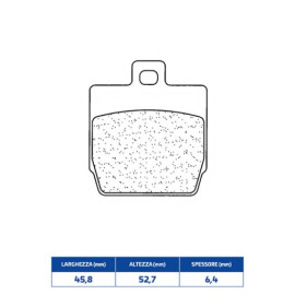 SET PASTIGLIE FRENO CL BRAKES 3027SC