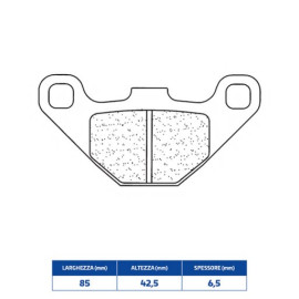 CL Brakes PASTIGLIA FRENO ANTERIORE