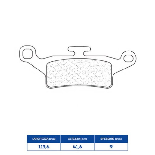 SET PASTIGLIE FRENO CL BRAKES 3098MSC