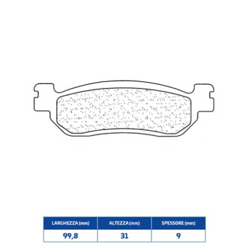 SET PASTIGLIE FRENO CL BRAKES 3033MSC