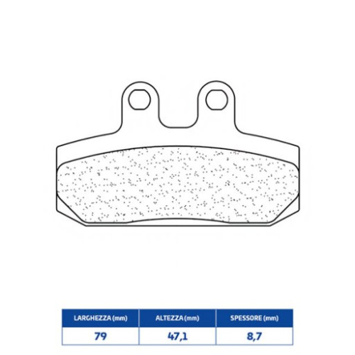 SET PASTIGLIE FRENO CL BRAKES 3021MSC