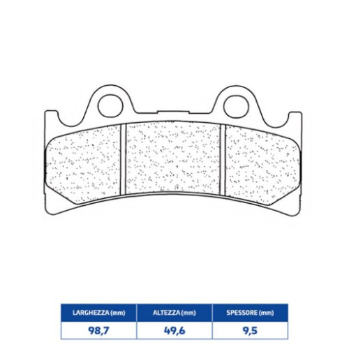 CL Brakes PASTIGLIA FRENO