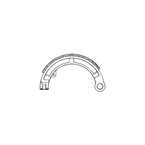 COPPIA CEPPI FRENO MOZZO PIAGGIO Ø 125 x 17mm