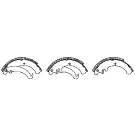SET 4 CEPPI FRENO PIAGGIO APE 50 POSTERIORE (Ø 150 x 32mm)