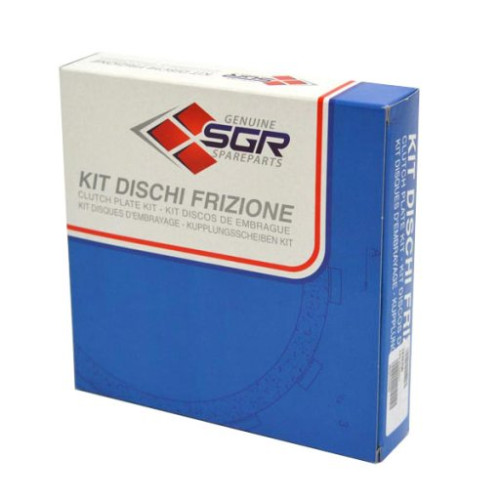 KIT DISCHI FRIZIONE RACING GUARNITI + ACCIAIO + DOPPIA MOLLA (CONF. MODIFICATA)