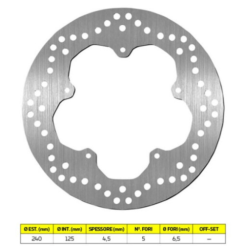 DISCO FRENO SBS 5286