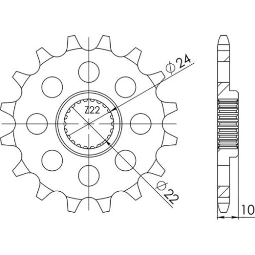 PIGNONE P520 - Z15 (DIS.61301)