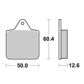 SET PASTIGLIE FRENO SBS 756SI
