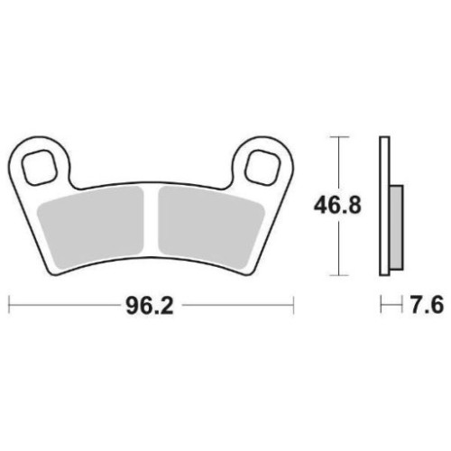 SET PASTIGLIE FRENO SBS 898RSI
