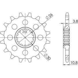 PIGNONE P520 - Z16 (DIS.21804)