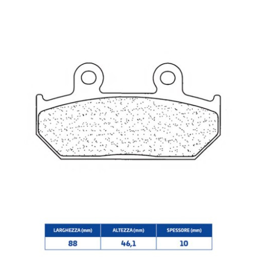 SET PASTIGLIE FRENO CL BRAKES 3066MSC