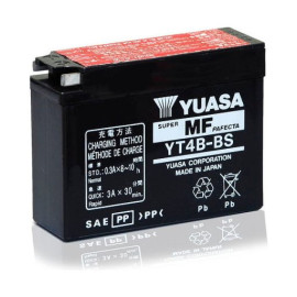 BATTERIA YUASA YT4B-BS 12V-2.3AH (SIGILLATA CON ACIDO A CORREDO)