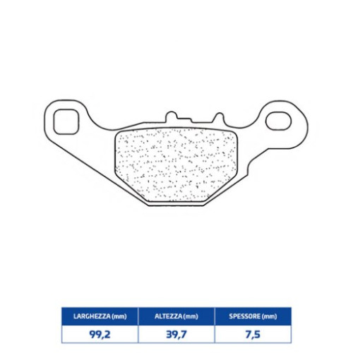 SET PASTIGLIE FRENO CL BRAKES 3051MSC