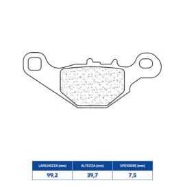 SET PASTIGLIE FRENO CL BRAKES 3051SC