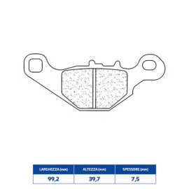 SET PASTIGLIE FRENO CL BRAKES 2914MX10