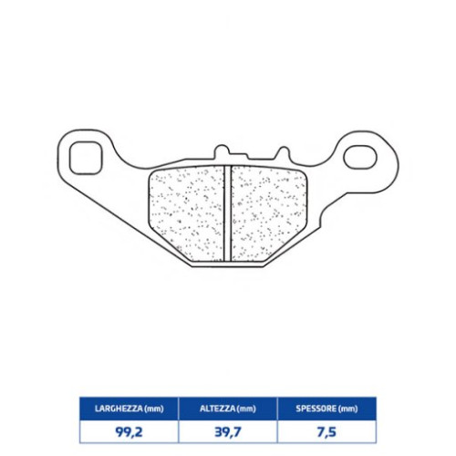 SET PASTIGLIE FRENO CL BRAKES 2914MX10