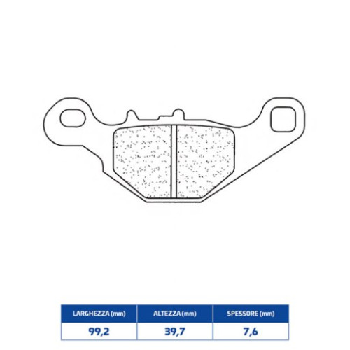 SET PASTIGLIE FRENO CL BRAKES 1152X59