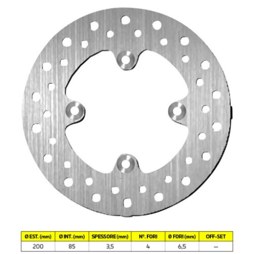 DISCO FRENO SBS 5284