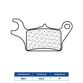 SET PASTIGLIE FRENO CL BRAKES 3107MSC