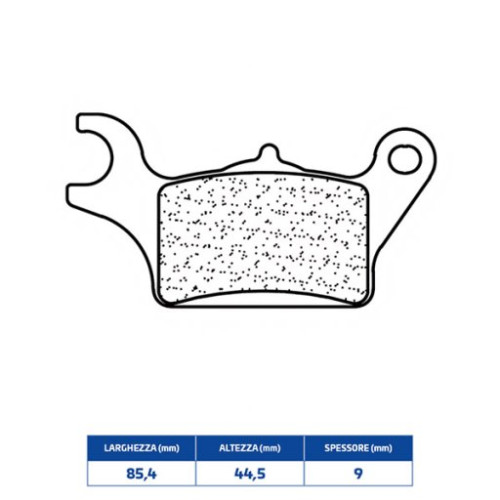 SET PASTIGLIE FRENO CL BRAKES 3107MSC