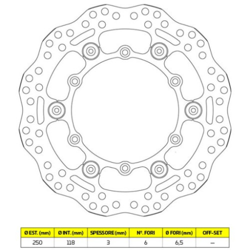 DISCO FRENO SBS 6085