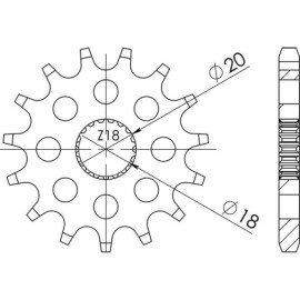 PIGNONE P428 - Z12 (DIS.22200)