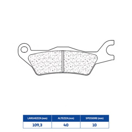 SET PASTIGLIE FRENO CL BRAKES 1258XBK5
