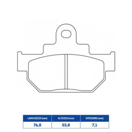 SET PASTIGLIE FRENO CL BRAKES 2387MX10
