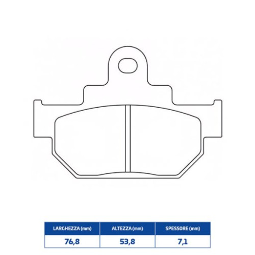 SET PASTIGLIE FRENO CL BRAKES 2387MX10