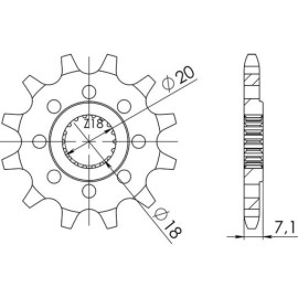 PIGNONE P520 - Z13 (DIS.22203)