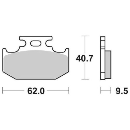 SET PASTIGLIE FRENO SBS 648RSI