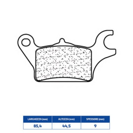 SET PASTIGLIE FRENO CL BRAKES 3106MSC