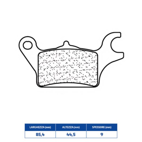 SET PASTIGLIE FRENO CL BRAKES 3106MSC